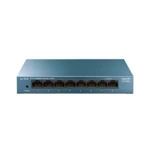 TP-Link LS108G 8-Port 10/100/1000Mbps Desktop Network Switch - Zapcart Technology Qatar