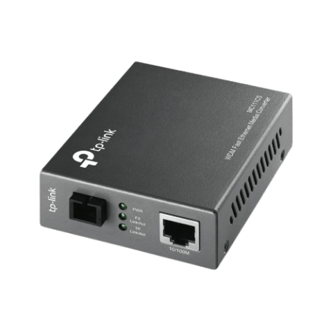 TP-LINK MC111CS Omada 10/100Mbps WDM Media Converter - Zapcart Technology Qatar