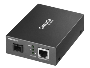 TP-Link MC212CS-2 Omada 10/100/1000 Mbps RJ45 to 1000 Mbps Single-mode SC WDM Bi-Directional Fiber Converter - Zapcart Technology Qatar