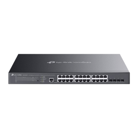 TP-Link SG3428XMPP Omada 24-Port Gigabit and 4-Port 10GE SFP+ L2+ Managed Switch with 16-Port PoE+ & 8-Port PoE++ - Zapcart Technology Qatar