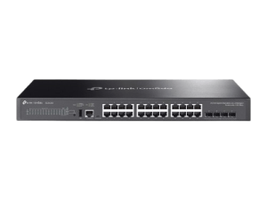 TP-Link SG5428X Omada 24-Port Gigabit Stackable Lite L3 Managed Switch with 4× 10G Slots - Zapcart Technology Qatar