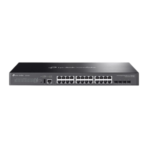 TP-Link SG5428X Omada 24-Port Gigabit Stackable Lite L3 Managed Switch with 4× 10G Slots - Zapcart Technology Qatar