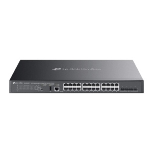 TP-Link SG5428XMPP Omada 24-Port Gigabit Stackable Lite L3 Managed PoE++ Switch with 4× 10G Slots - Zapcart Technology Qatar