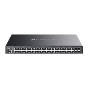 TP-Link SG5452XMPP Omada 48-Port Gigabit Stackable Lite L3 Managed PoE++ Switch with 4× 10G Slots - Zapcart Technology Qatar