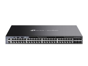 TP-LINK SG6654X Omada 48-Port Gigabit Stackable L3 Managed Switch with 6 10G Slots - Zapcart Technology Qatar
