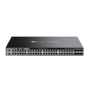 TP-LINK SG6654X Omada 48-Port Gigabit Stackable L3 Managed Switch with 6 10G Slots - Zapcart Technology Qatar