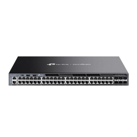 TP-LINK SG6654X Omada 48-Port Gigabit Stackable L3 Managed Switch with 6 10G Slots - Zapcart Technology Qatar