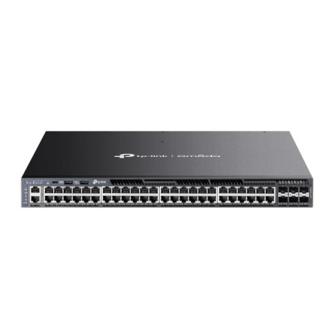 TP-LINK SG6654XHP Omada 48-Port Gigabit Stackable L3 Managed PoE+ Switch with 6 10G Slots - Zapcart Technology Qatar