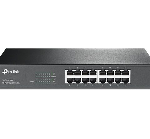 TP-Link TL-SG1016D 16-Port Gigabit Desktop/Rackmount Switch - Zapcart Technology Qatar