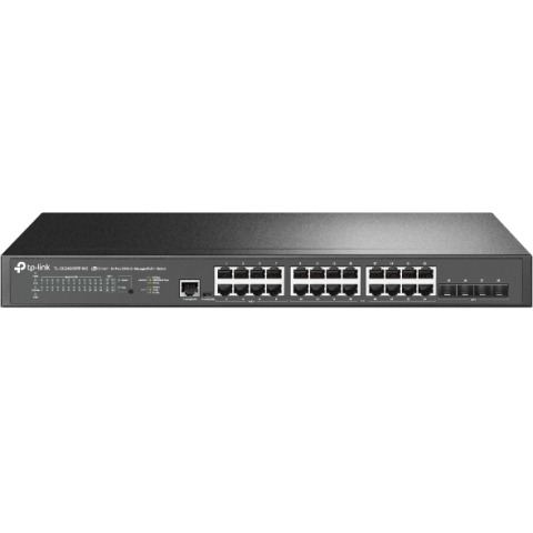 TP-LINK TL-SG3428XPP-M2 Omada JetStream 24-Port 2.5GBASE-T and 4-Port 10GE SFP+ L2+ Managed Switch with 16-Port PoE+ & 8-Port PoE++ - Zapcart Technology Qatar