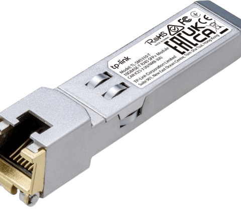 TP-LINK TL-SM5310-T 10G Omada BASE-T RJ45 SFP+ Module - Zapcart Technology Qatar