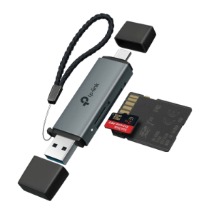 TP-Link UA430D USB3.0 Type-C & Type-A to SD & microSD 3.0 Adapter - Zapcart Technology Qatar