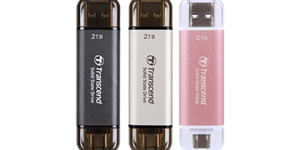 Transcend ESD310C Portable SSD 256GB/512GB/1TB/2TB BLACK/SILVER/PINK - Zapcart Technology Qatar