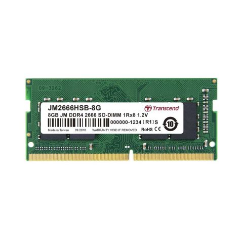 Transcend JetRam DDR4 2666MHz SO-DIMM 4GB/8GB/16GB/ - Zapcart Technology Qatar