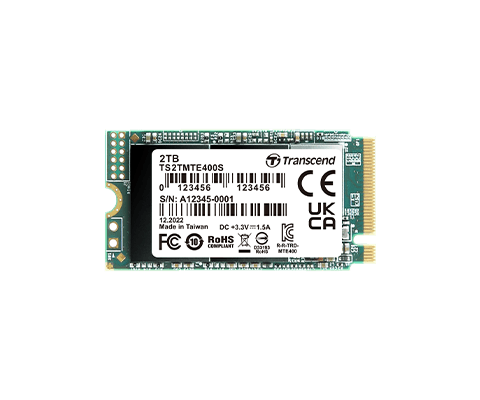 Transcend M.2 2242 MTE400S (3D NAND) 256GB/512GB/1TB/2TB - Zapcart Technology Qatar