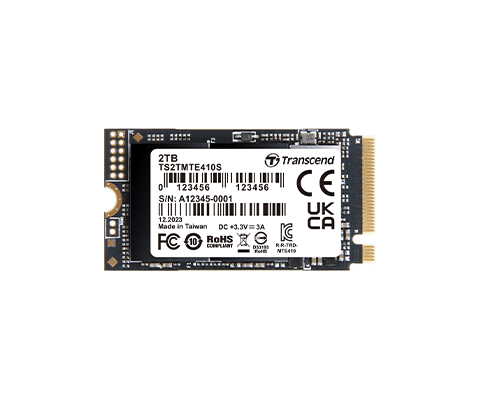 Transcend M.2 2242 MTE410S (3D NAND) 256GB/512GB/1TB/2TB - Zapcart Technology Qatar