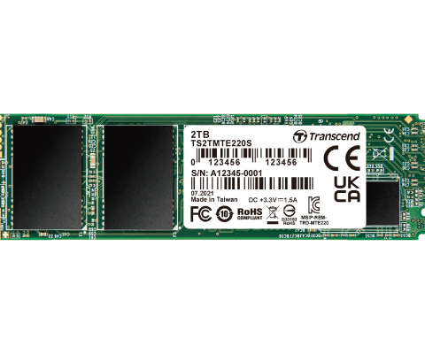 Transcend M.2 MTE220S (TLC 3D NAND) 256GB/512GB/1TB/2TB - Zapcart Technology Qatar