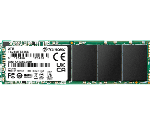 Transcend M.2 SATA III MTS825 (TLC 3D NAND) 250GB/500GB/1TB/2TB - Zapcart Technology Qatar
