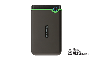 Transcend StoreJet 25M3 2.5" USB 3.1 Portable Hard drive 1TB/2TB/4TB IRON GRAY/MILITARY GREEN - Zapcart Technology Qatar