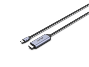 Unitek 1.8M, USB-C To HDMI2.1 8K 60Hz Adapter Cable, Space Grey - Zapcart Technology Qatar