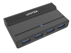 Unitek 4-Port USB3.0 KVM Switch Hub, Black - Zapcart Technology Qatar