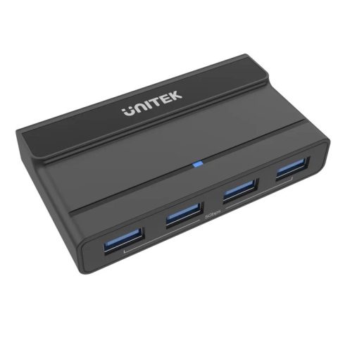 Unitek 4-Port USB3.0 KVM Switch Hub, Black - Zapcart Technology Qatar