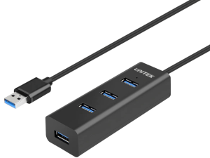 UNITEK 4 Ports Powered USB 3.0 Hub - Zapcart Technology Qatar