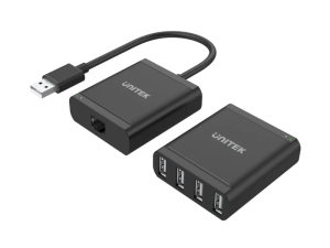 Unitek 4 Ports USB 2.0 Extender Over Cat 6/ Cat 5e - Zapcart Technology Qatar