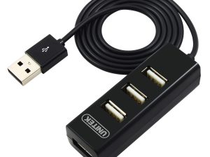 UNITEK Hub Series 4-Port USB2.0 Hub 80cm (Y-2140) - Zapcart Technology Qatar