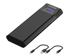 UNITEK SolidForce PCIe/NVMe M.2 SSD 10Gbps Enclosure Lite (S1203ABK) - Zapcart Technology Qatar