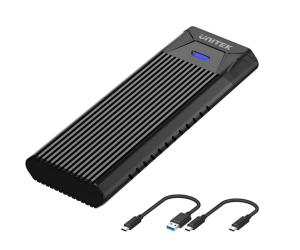 UNITEK SolidForce PCIe/NVMe M.2 SSD 10Gbps Enclosure Lite (S1203ABK) - Zapcart Technology Qatar