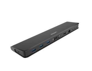 UNITEK uHUB S7+ 8-in-1 Powered USB-C/A Ethernet Hub with Dual Monitor and VGA Adapter - Zapcart Technology Qatar