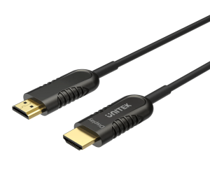 UNITEK Ultrapro HDMI2.0 Active Optical Cable (Support VR and 3D display, 4K@60Hz, Supports ARC, HEC and CEC) - Zapcart Technology Qatar