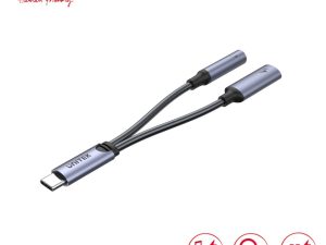 UNITEK Unitek USB-C to Headphone 3.5mm Audio Jack Hi-Fi DAC Female Adapter Support USB-C PD Fast Charging Up To 60W (M205A) - Zapcart Technology Qatar