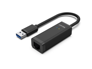 UNITEK USB 3.0 to Gigabit Ethernet Adapter in Black - Zapcart Technology Qatar