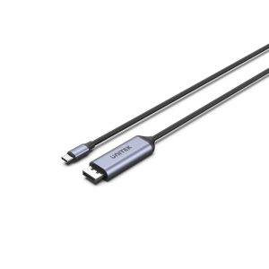 Unitek USB-C To DP1.4 8K 60Hz Adapter Cable, Space Grey 1.8M (Up to 4K@144Hz or 8K@60Hz, Multiple Display Modes, Stream with HDCP2.2) - Zapcart Technology Qatar