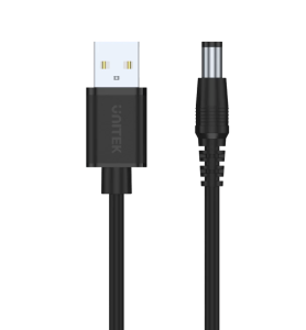 UNITEK USB to DC 5.5 Power Cord (Y-C4046BK) - Zapcart Technology Qatar