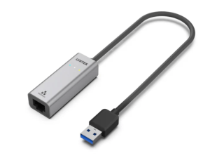 Unitek USB3.0 to Gigabit Ethernet Adapter, Space Grey - Zapcart Technology Qatar