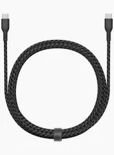USB-C 10Gbps/60W Double-Braid Fast Charge Cab(BLK) - Zapcart Technology Qatar