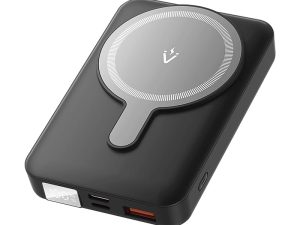 Vention 10000mAh Magnetic Wireless Powerbank (USB-C + Lightning + USB-C + USB-A +Wireless) 22.5W LED Display Type - Zapcart Technology Qatar