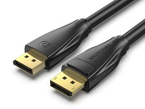Vention DP 1.4 Male to Male HD Cable 8K Black - Zapcart Technology Qatar