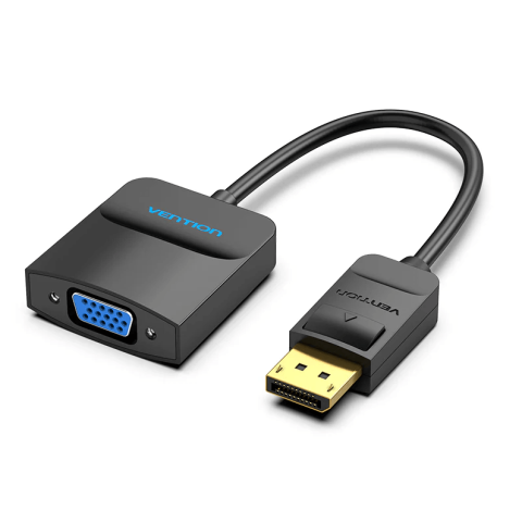Vention DP to VGA Converter 0.15M Black - Zapcart Technology Qatar