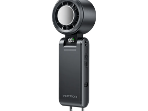 Vention Handheld Foldable High-Speed Fan (Black) - Zapcart Technology Qatar