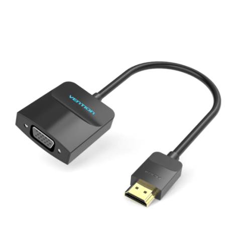 VENTION HDMI to VGA Converter 0.15M Black - Zapcart Technology Qatar