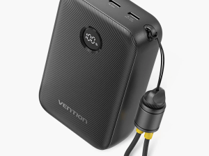 Vention Powerbank 20000mAh with Built-in USB- C 22.5W - Zapcart Technology Qatar