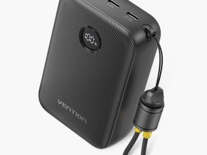 Vention Powerbank 20000mAh with Built-in USB- C 22.5W (3C Approved) - Zapcart Technology Qatar