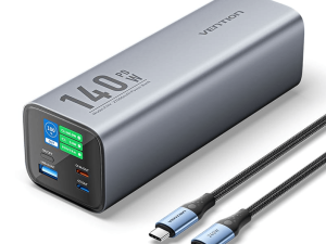 Vention Powerbank 27000mAh PD140W (Black) - Zapcart Technology Qatar