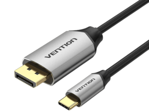 Vention Type-C to DP Cable 1M Black - Zapcart Technology Qatar