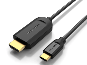 Vention Type-C to HDMI Cable Black - Zapcart Technology Qatar