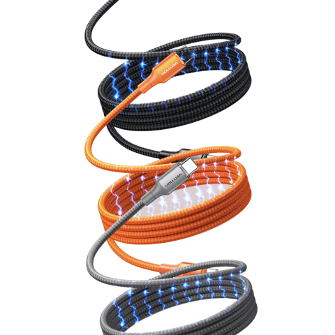 Vention USB 2.0 C Male to C Male 5A Magnetic Cable 1.5M Aluminum Alloy Type - Zapcart Technology Qatar